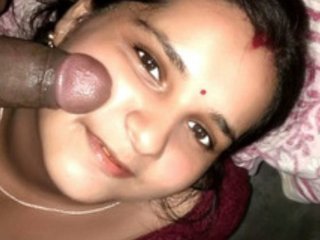 Wife's large breasts stimulate husband's oral pleasure