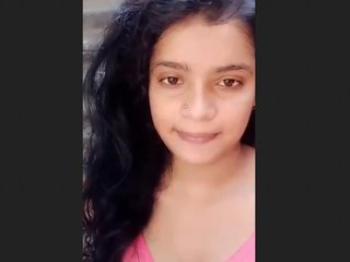 Village beauty indulges in sensual solo play