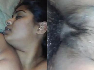 Indian GF loudly moans while enjoying intense anal sex