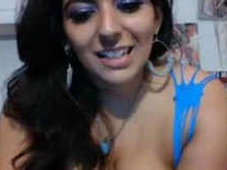 Maria satisfies herself with a vibrator