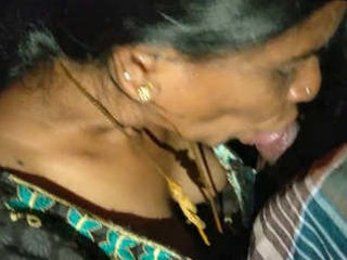 Desi divorced aunty gives oral pleasure to her son