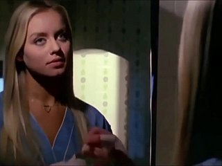 Italian beauty Gloria Guida in a melancholy state