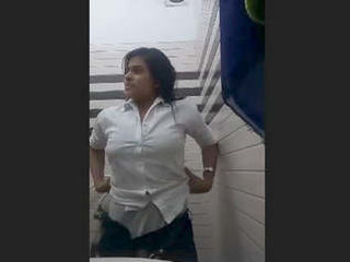 Indian woman issues a challenge to her boyfriend to strip and perform for her