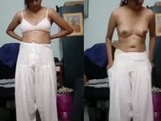 Indian sister undressing