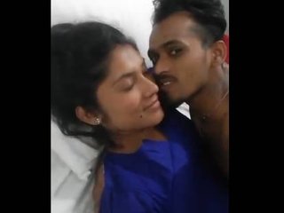 Indian brother and sister engage in intimate activities at home