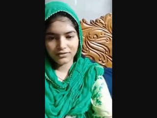 A Muslim woman showcases her large breasts and genitals in a video on VK