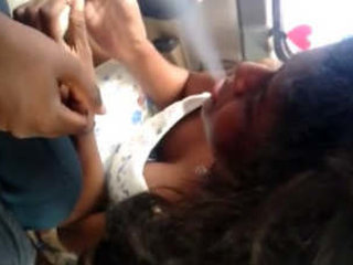 A seductive Indian woman enjoys giving oral pleasure to a well-endowed partner