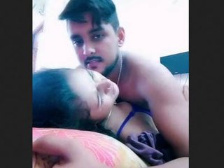 A stunning blonde woman performs oral sex and engages in intercourse with vigor