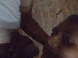 Village girl from India performs oral sex