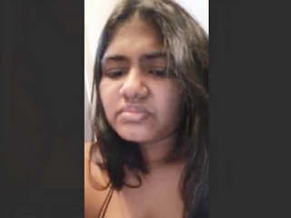 Desi girl with big breasts shares additional videos
