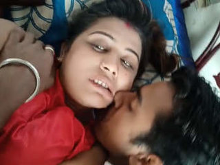 Aroused couple eager for intense lovemaking