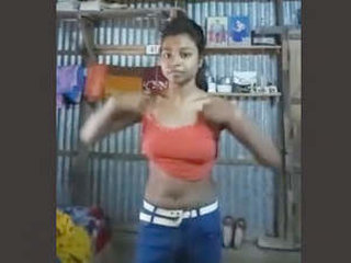 Indian woman films herself for her boyfriend