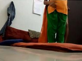 Secret affair of married Indian wife with lover exposed