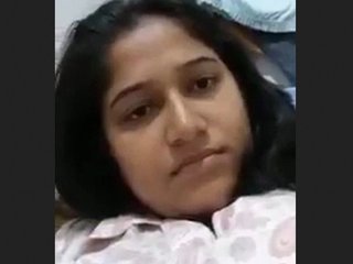 A woman from a rural area pleasures herself