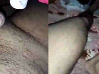 Indian wife on top of her husband for intimate encounter