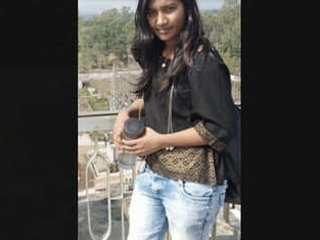 A lovely girl performs oral sex on a penis