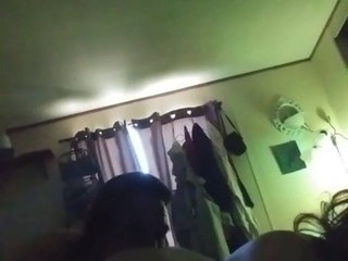 Big booty babe gets her ass eaten out