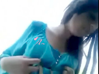 Ajk couple enjoys outdoor sex with a beautiful Desi teen in the jungle