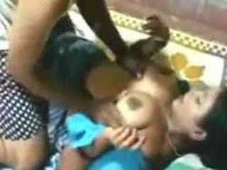 Indian breasts being firmly squeezed and sucked on