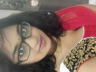 A young Indian woman pleasuring herself