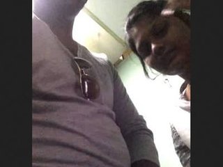 A charming South Asian girl pleases her boss with oral sex
