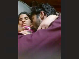 Brother's sister's milk drinking video