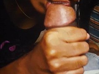 Arousing oral pleasure by a youthful Mumbai teen on a masculine phallus