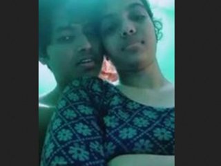Desi's passionate side comes out in this steamy video