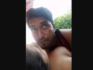 Desi village bhabi gets fucked quickly in the open air