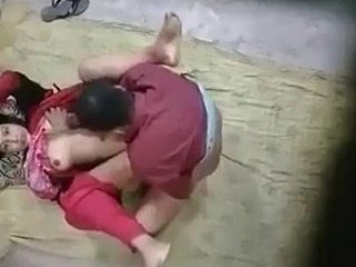 Spy on Bhabhi's steamy sex scenes in this door-cam video