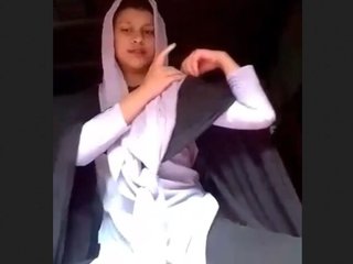 Stunning girl pleasures herself in a sensual video