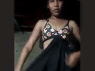 Cute country girl pleasures herself with her fingers in part 3