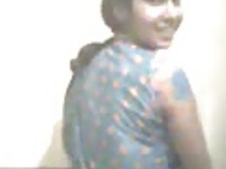 Indian girl slowly undressing for your pleasure