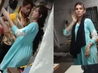 Desi lover gets caught in the act of sexual intercourse
