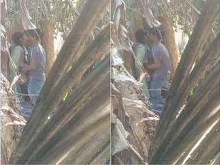 Exclusive video of desi couple having sex outdoors in the wild