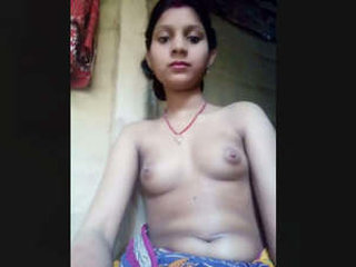 Bhabhi's solo masturbation for devar: Part 5 of village teen's unsatisfied video