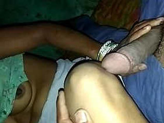 Bhabhi's boobs and blowjob skills in HD video