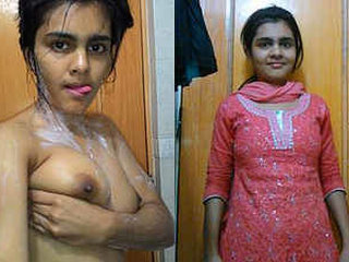 Enjoy Desi babes in a hot shower on cam