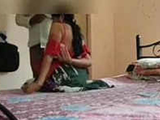 Desi bahbhi's hot uncle gets lucky in a steamy video
