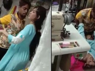 Indian MMS scandal featuring college girl and colleague in workshop