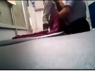 Teen girl gets her boobs pressed by doctor in hidden camera video