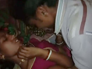 Village girl moans with pleasure during hard fucking