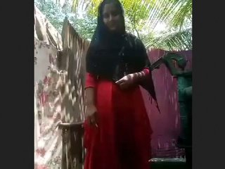 Soak up the sun in the great outdoors with this steamy video