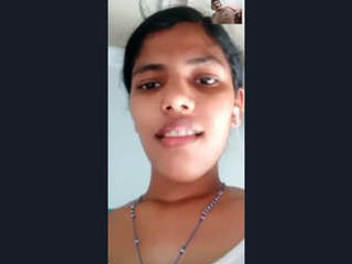 Desi Mistress indulges in steamy video calls with her lover on Facebook