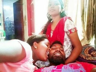 Mallu couple celebrates birthday with girls