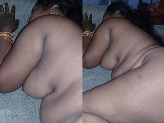 Tamil aunty flaunts her booty in part two