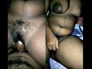 Dark-skinned Mallu GF gives a steamy blowjob and gets fucked in Part 4