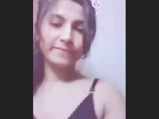 Cute girl makes naughty videos for curious viewers