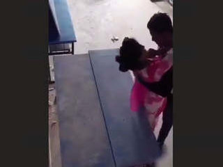 Tamil couple gets naughty in classroom