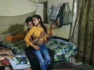 Horny couple gets intimate in bedroom - Part 4
